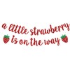 A Little Strawberry is on the Way Banner Banner de