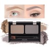FeiCuiYun Eye Brow Powder for Women, Medium Brown Eyebrow Powder