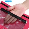 PATIKIL Pencil Pouch for 3 Rings Binder, 2 Pack Oxford