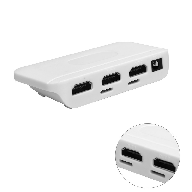 Portable HD Multimedia Interface Splitter 1 In 2 Out HighDefinition