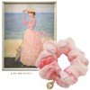 Elegant Floral Chiffon Hair Tie for Women – Soft and