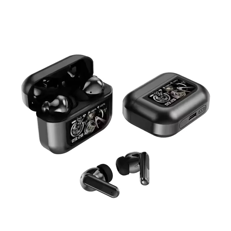 P3C Pro ANC TWS Earbuds with LCD Air Touch Screen