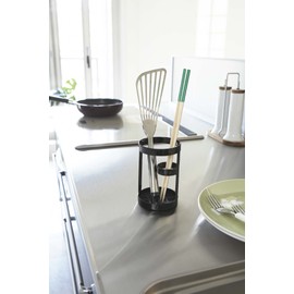 Yamazaki Industries 6774 Tool Stand, Black, Approx. W 3.5 x D 3.5 x H 5.5 inches (9 x 9 x 14 cm), Tower