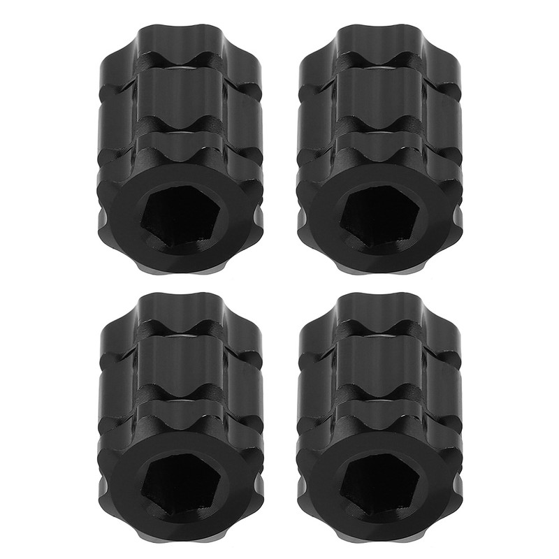 4Pcs Integrated Hollow Crank Cover Remover Tool Mountain Road Bike