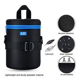 JJC Resistente al Agua Deluxe Caso Bolsa de Lente, Funda para objetivo para Canon EF 24-70mm f2.8L, EF 16-35mm f2.8L, EF 85mm f1.4L, EF 70-300mm f4-5.