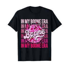 Retro Disco Ball in My Boone Era Shirt Men Women T-Shirt