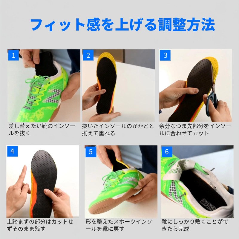M Mowbray Sports Balanced α High Cushion Insole for Walking,