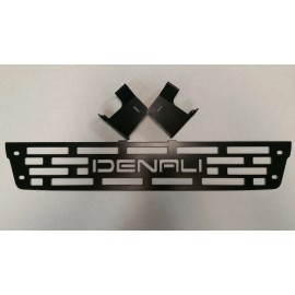 Mountains2Metal Denali Bumper Grille Insert Black fits 2015-2019 GMC Sierra 2500 3500 HD by