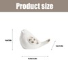2 Pcs Ceramic Bird Toilet Floor Bolt Caps, Cute Animal