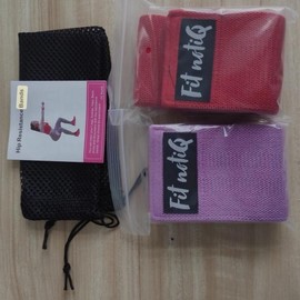 Leg/Glute Band - Color: Red & Purple