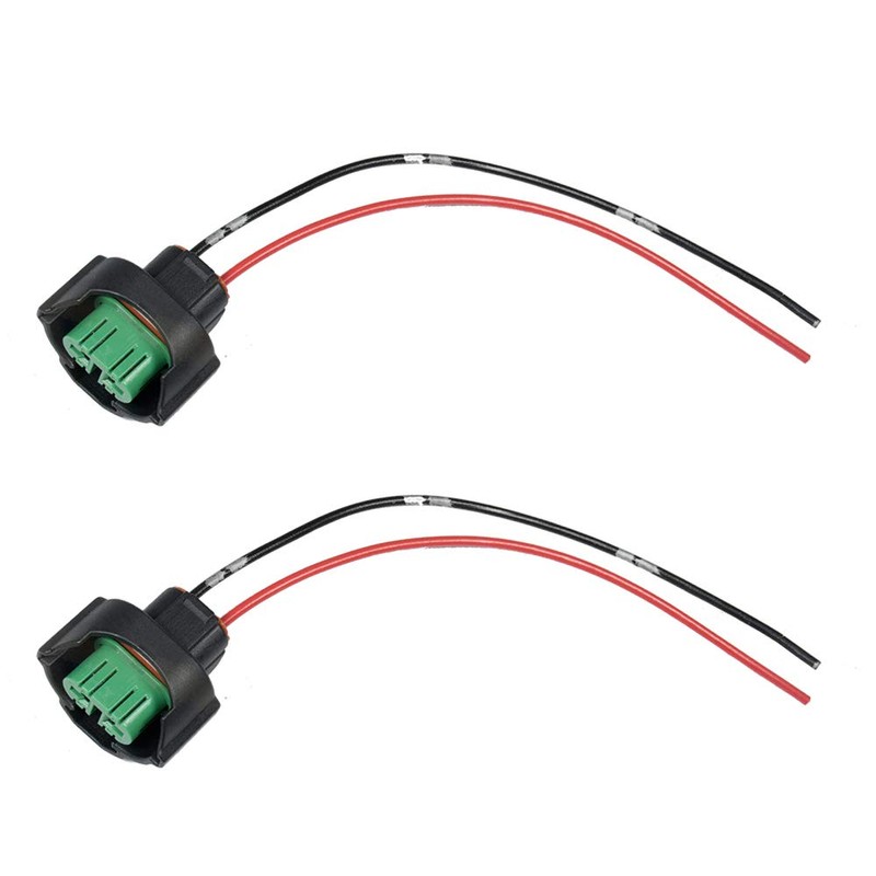 YUNPICAR H8 H11 H16 Dual Waterproof Female Connector Coupler Valve,