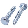 SKIR'CO (Pack of 25) DIN 571 Galvanised Steel Hex Head