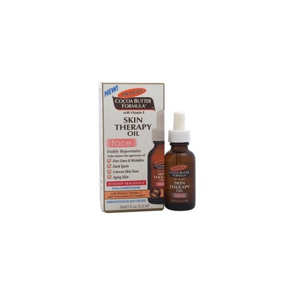 Palmers Cocoa Butter Skin Therapy Oil for Face 1oz (Pack of 2) by Palmers