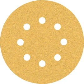 Bosch 50 x Expert C470 Sandpaper with 8 Holes (for Paint on Wood, Diameter 125 mm, Grit 80, Professional Accessories, Random Orbital Sander, Orbital Sander)