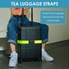Travel Inspira Luggage Straps with TSA Combination Lock - Adjustable,