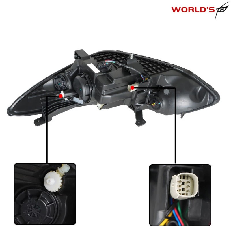 SEBLAFF For 2016 2017 2018 Chevy Cruze Projector Headlight Halogen
