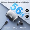 Wireless Earbuds, Bluetooth 5.3 Headphones In Ear with 4 ENC