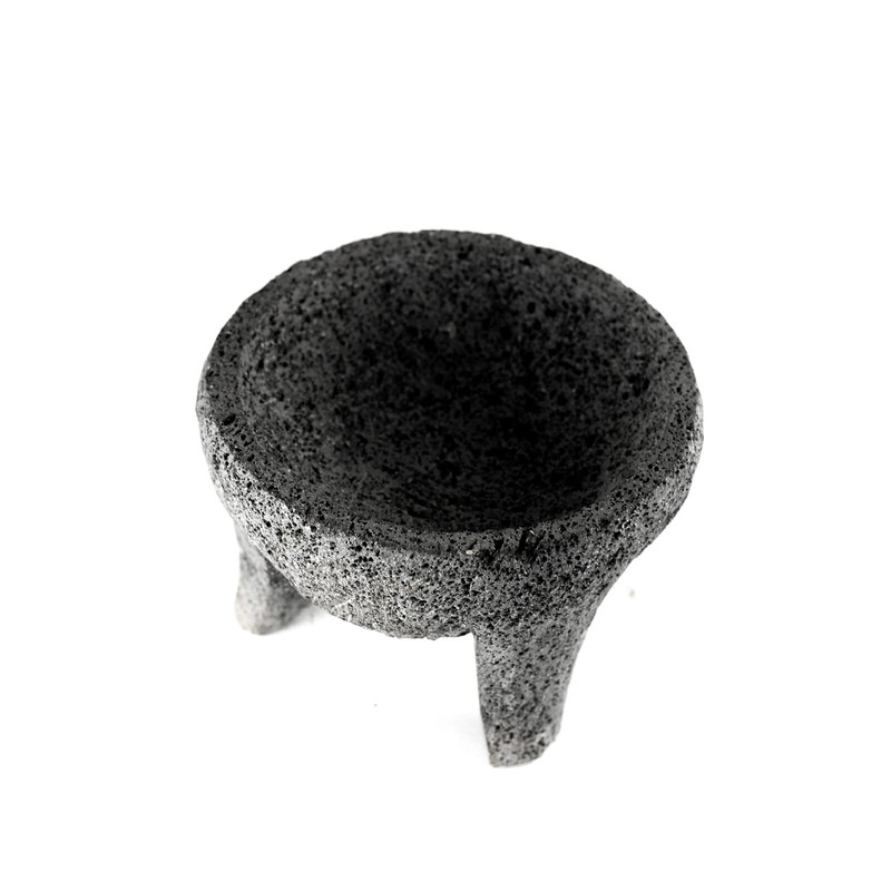 Molcajete de Piedra Negra / Black Stone Mortar & Pestle