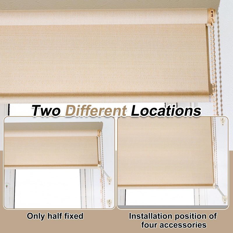 sourcing map 8Pcs Bungee Ball Receivers Brackets, Universal Blinds Bungee