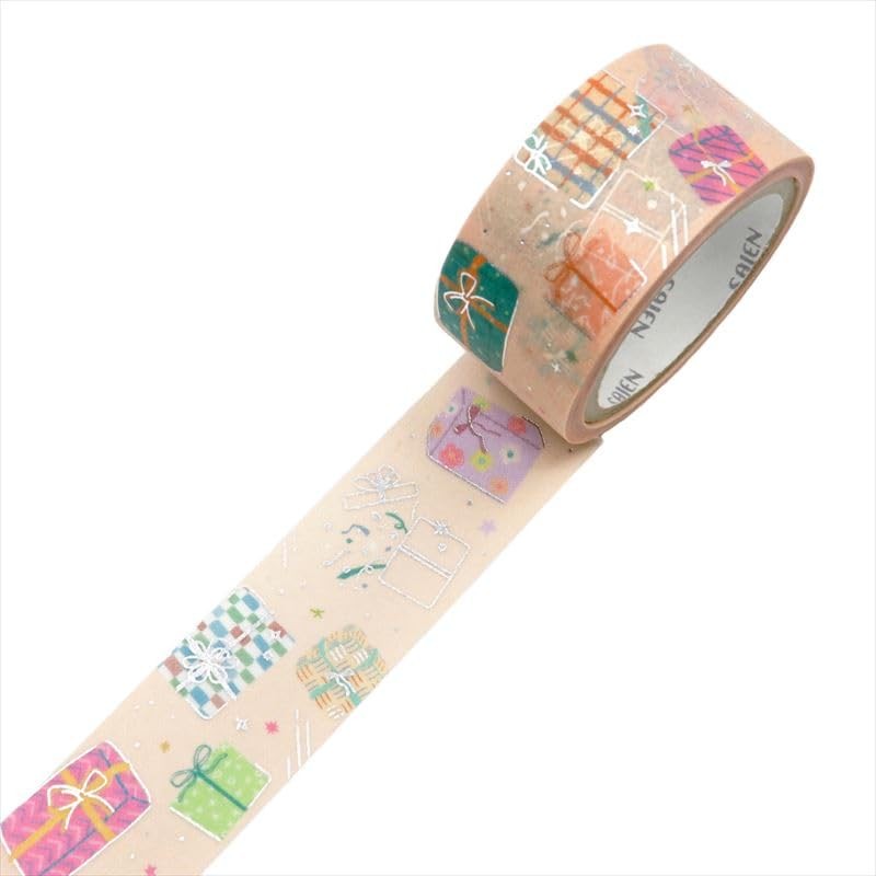 SAIEN Masking Tape, Present, 0.8 inches (20 mm) x 16.4