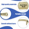 XUKZIMA 2 Pcs Bald Man Comb Joke Funny Hairless Combing