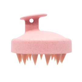 Haarbürste gegen Ziehen, entwirrend, reißfest, für trockenes und nasses Haar, umweltfreundlich, aus Weizenstroh, für alle Haartypen, Damen, Herren und Mädchen (Set-pink)