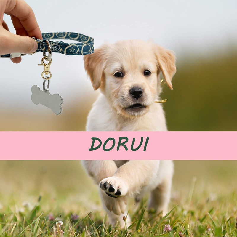 DORUI Dog Tag Clips 2 Pack Easy Change for Pet