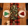KOFFOTA Green Cloth Napkins Cotton Set of 6 Christmas Decorations