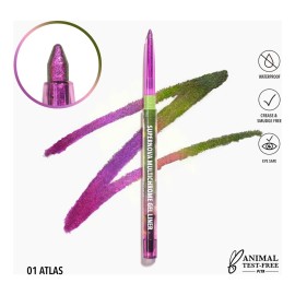 Moira Delineador En Gel Multicromático Supernova Atlas Efecto Monocromático