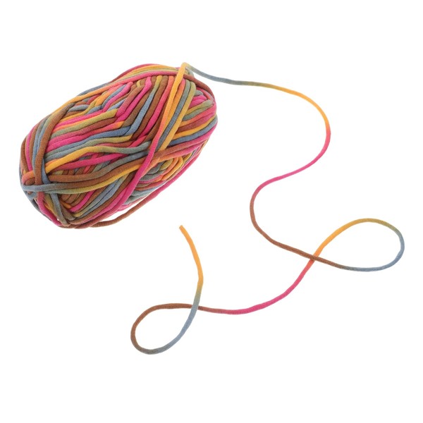 SEWACC Rainbow T Shirt Yarn for Crocheting Chunky Fabric Yarn