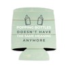 Custom Baby Shower Can Cooler - Popping Bottles Doesn't Have