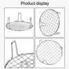 Round Cooling Rack, Portable Stainless Steel Cooking Grate BBQ Grill