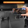 Pack of 2 Car Storage Hooks, Universal Car Hook Back