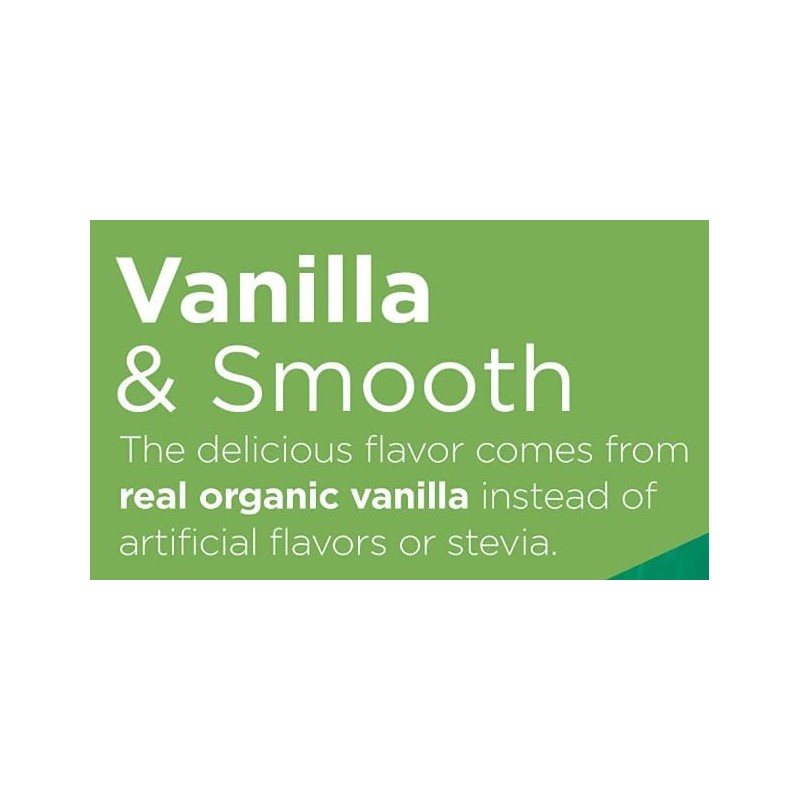 Plant-Based Protein Powder with Mushroom & Plant Extract, Sweet Vanilla,