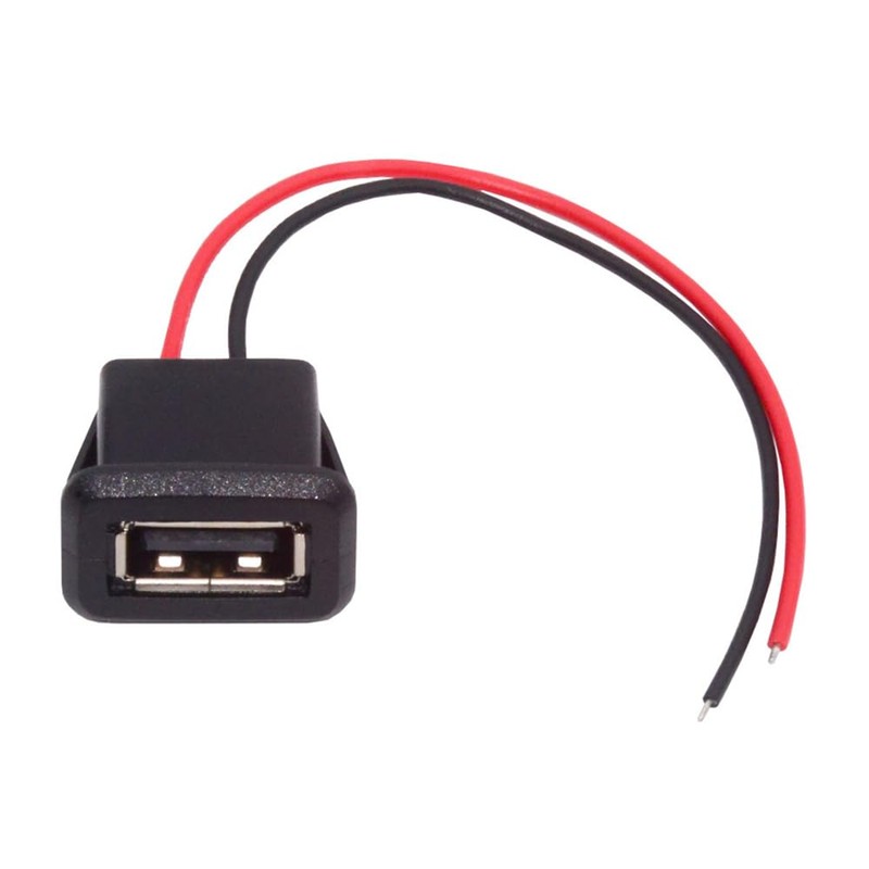 NFHK 2pcs/set DIY OEM type A female to 2pin open