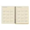 [Delphonics Notebook 2026 Version/Starts October 2025] Rollbahn Diary L Schedule