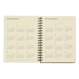 [Delphonics Notebook 2026 Version/Starts October 2025] Rollbahn Diary L Schedule Notebook Monthly (Dark Blue)
