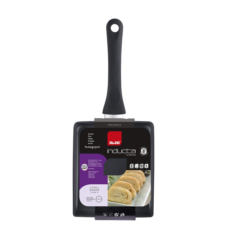 Ibili Rectangular Tamagoyaki Pan, 411218