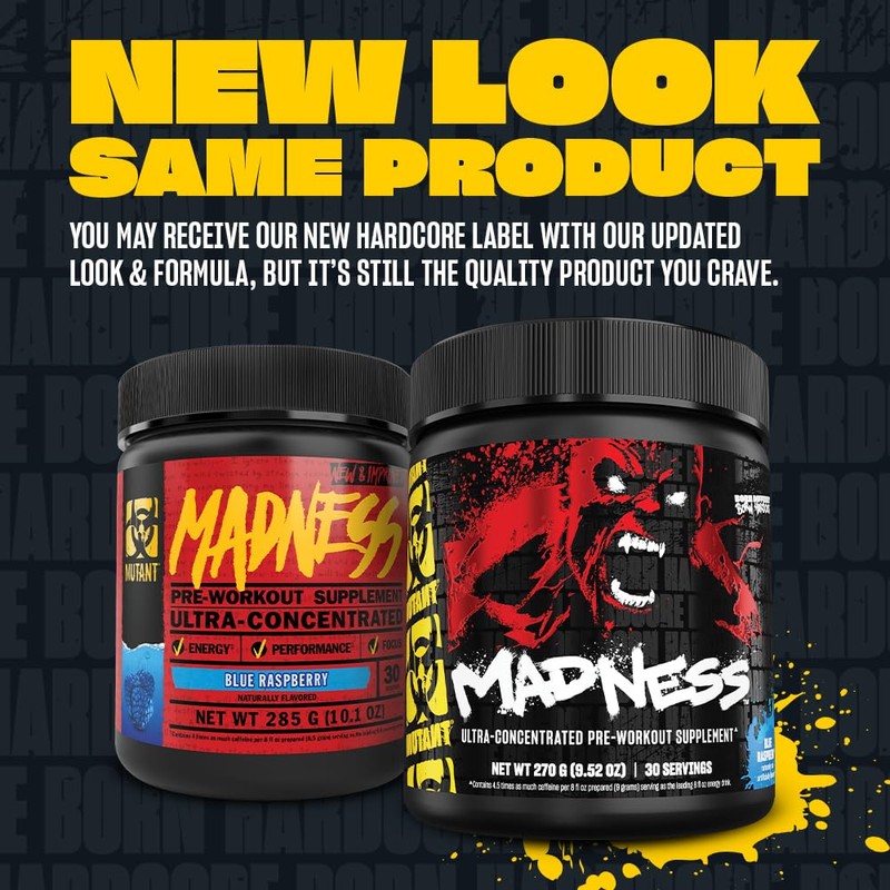 Mutant Madness | Pre Workout Powder Performance and Pump Blend