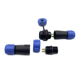 Connector Aviation Plug SP13 2-Pin Male Plug and Female Socket Cable Connector IP68 2 Pin Waterproof Round Connector In-Line Type Aviation Plug 250V 13A