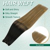 Easyouth Weft Hair Extensions Human Hair Sew In Extensions Real
