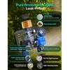 Programmable Sprinkler Hose Timer, Irrigation Timer with 2 Brass Inlet