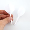YIEUR Pack of 9 Dart Flights with Shafts Stable White,