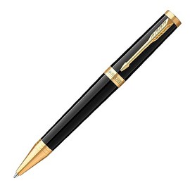 PARKER 2182622 Parker Ballpoint Pen Ingenuity Black GT Medium Point, Oil Based in Gift Box