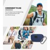 WADVCU for JBL Vibe Buds Case Cover, Silicone Protective Portable