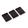 Pregnancy Bra Extender with Two-Hooks (Value 6-Pack of 3 Black