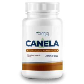 "Canela 800mg por porción en cada frasco ( incluye 2 frascos),100 Cápsulas por Frasco, 0.4g por cápsula (Dosis recomendada:2 cápsulas (0.8mg) - Ingredientes 100% Naturales - Sin aditivos ni rellenos"