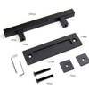 Barn Door Handle, Sliding Door Handles Pull and Flush Set