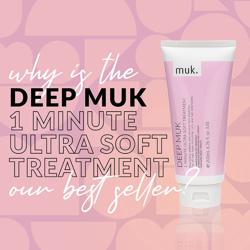 Muk Deep muk 1 Minute Ultra Soft Treatment 200ml