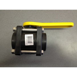 Norwesco 1-1/4" FULL PORT POLY BALL VALVE W/ STAINLESS BOLTS NORWESCO P#61120